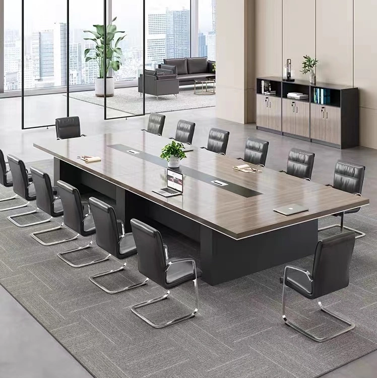 Luxury Large Office Oval Meeting Table Design Banquet Table (SZ-MT119)